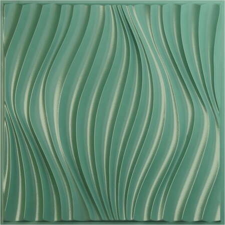 19 5/8in. W X 19 5/8in. H Billow EnduraWall Decorative 3D Wall Panel Covers 2.67 Sq. Ft.
